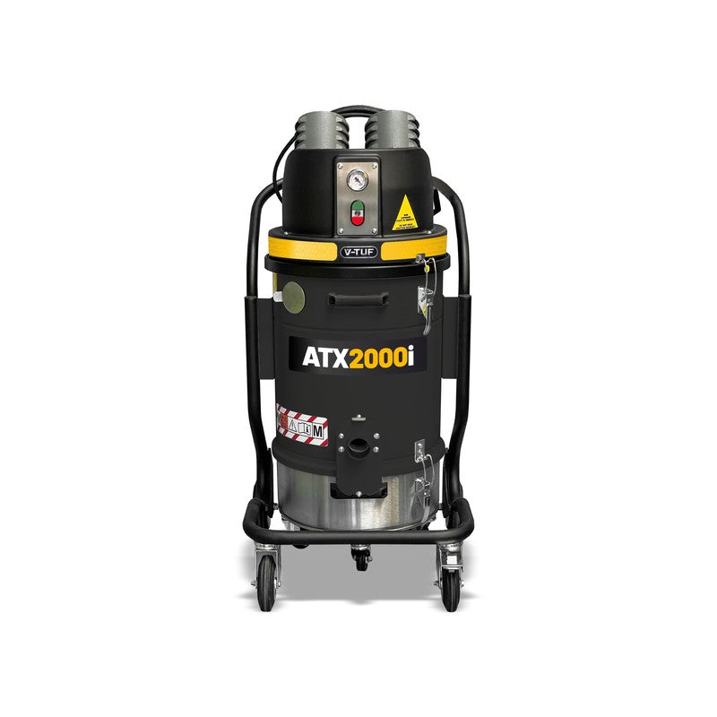 V-TUF ATX2000I-110 Industrial Vacuum Cleaner With Detachable Bin - 20L M-Class 110v 1100w ATEX Rating Z22