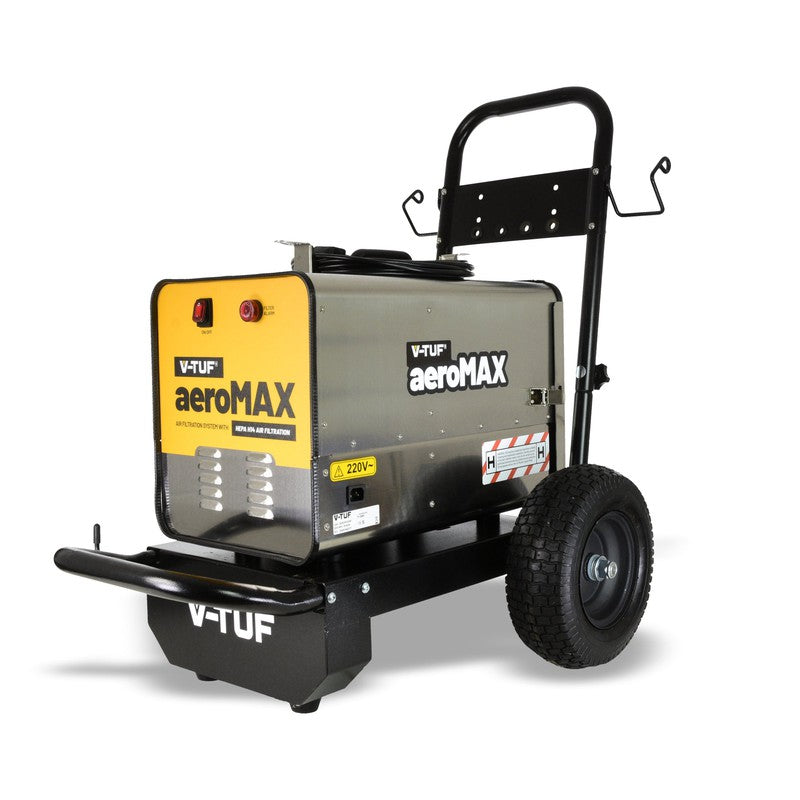 V-TUF Aeromax500-110TR Dust Cube Air Filtration Cleaner - Trolley Mounted / 110V / 158W