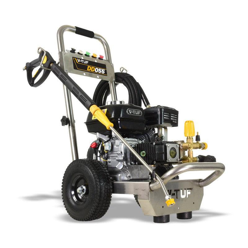 V-TUF DD055 Petrol Pressure Washer - Industrial Honda GX160 / 2060 PSI / 140 Bar / 792 LPH / 10M Hose