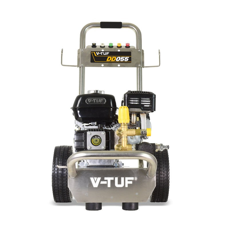 V-TUF DD055 Petrol Pressure Washer - Industrial Honda GX160 / 2060 PSI / 140 Bar / 792 LPH / 10M Hose