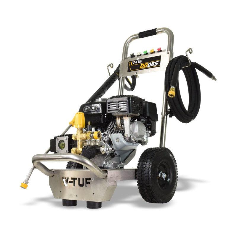 V-TUF DD055 Petrol Pressure Washer - Industrial Honda GX160 / 2060 PSI / 140 Bar / 792 LPH / 10M Hose