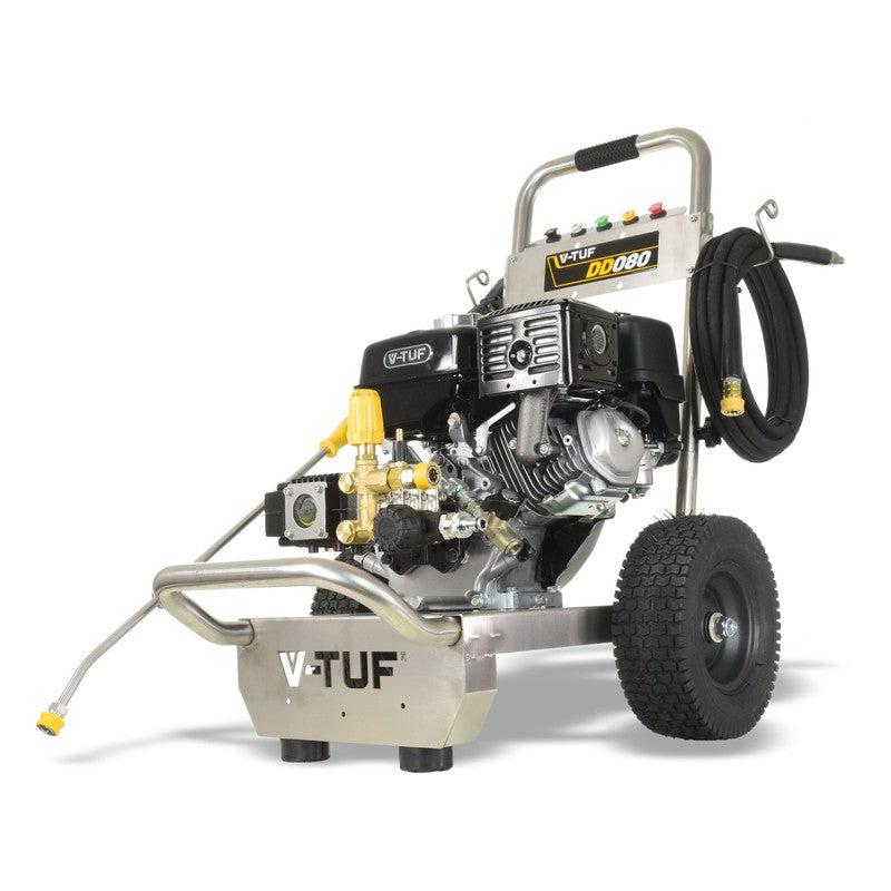 V-TUF DD080 Petrol Pressure Washer - Industrial Honda GX270QX / 2900psi / 200Bar / 900 LPH / 10M Hose