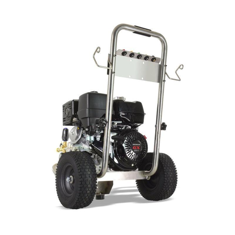 V-TUF DD130 Petrol Pressure Washer - Industrial Honda GX390QX / 4350psi / 300Bar / 900 LPH / 10M Hose