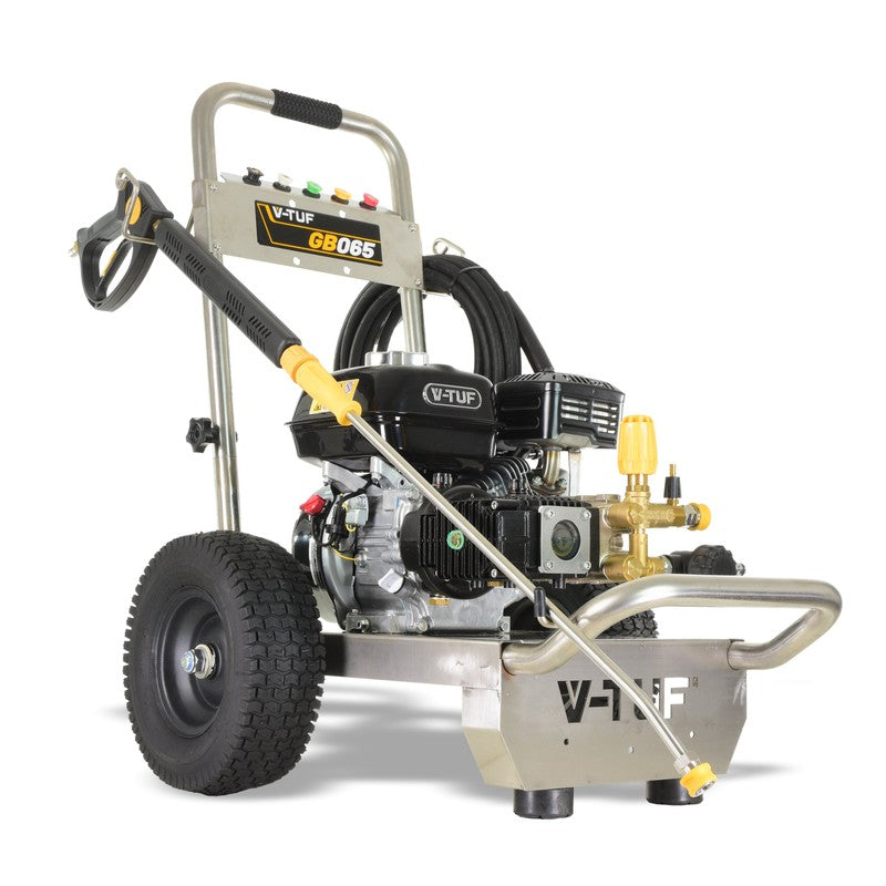 V-TUF GB065 Petrol Pressure Washer - Honda GX200QX / 2900 PSI / 200 BAR / 720 LPH / 10M Hose