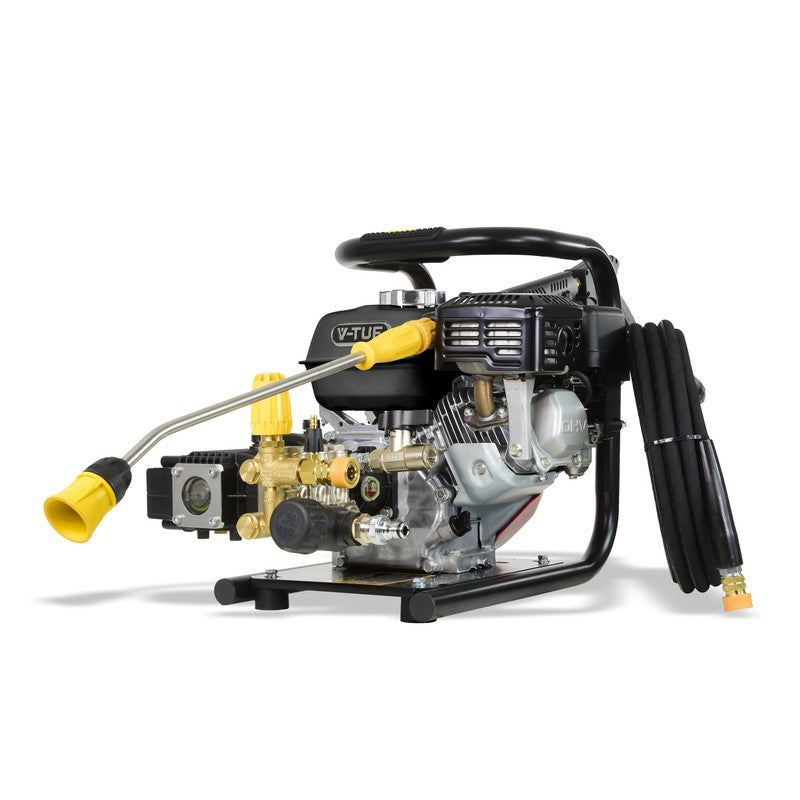 V-TUF GB065C Petrol Pressure Washer With Carry Frame - Honda GX200 / 2900 PSI / 200 BAR / 720 LPH / 10M Hose