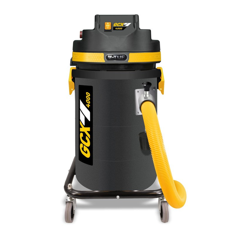 V-TUF GCX4000-240 Wet And Dry Industrial Vacuum Cleaner - 1.75KW 37L Side Entry & Cyclone Tech (240V)