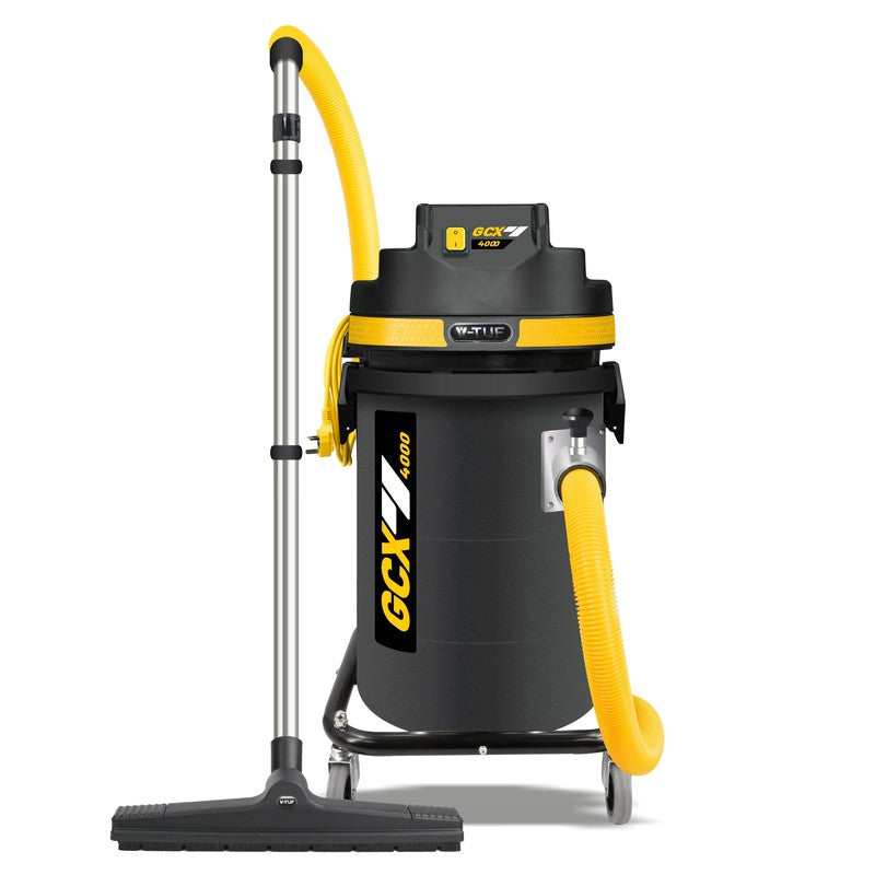 V-TUF GCX4000-240 Wet And Dry Industrial Vacuum Cleaner - 1.75KW 37L Side Entry & Cyclone Tech (240V)