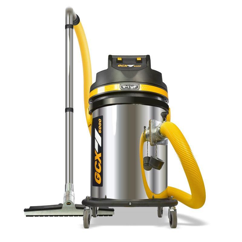 V-TUF GCX5000-240 Wet And Dry Industrial Vacuum Cleaner - 3.5KW 50L Side Entry & Cyclone Tech (240V)