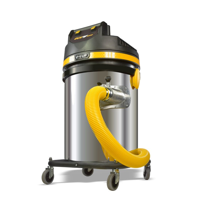 V-TUF GCX5000-240 Wet And Dry Industrial Vacuum Cleaner - 3.5KW 50L Side Entry & Cyclone Tech (240V)