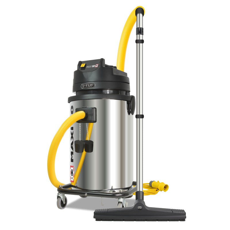 V-TUF MAXIH110-50L Industrial Dust Vacuum Cleaner - 1750W 110V 50L H CLASS